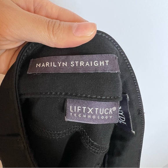 NYDJ Marilyn Straight Pants in Ponte Knit. Size 12P - Picture 9 of 12